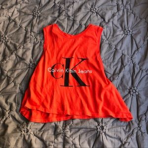 Calvin Klein crop top